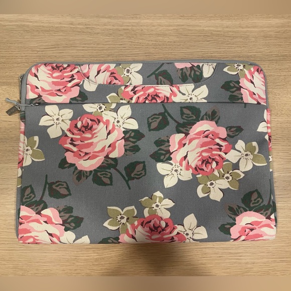 flowery laptop shoulder bag - Picture 2 of 6